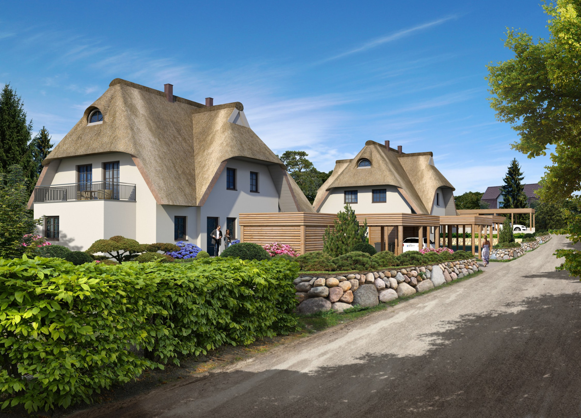 Quartier am Schloonsee — Paul-Exss-Straße, Bansin
